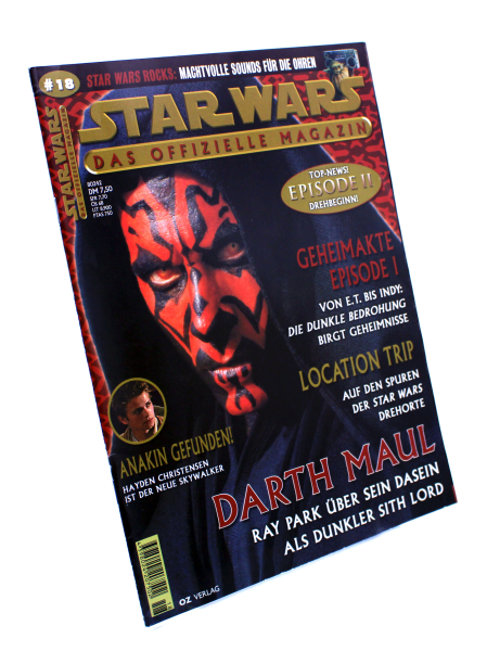 Star Wars - das offizielle Magazin vom OZ Verlag Nr. 18: Darth Maul - Ray Park über sein Dasein